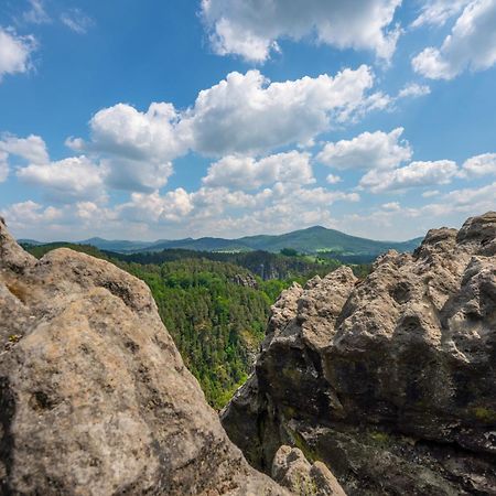 Edmundova Chata Jetřichovice Buitenkant foto